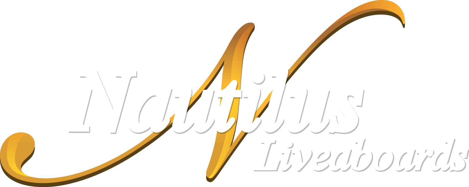 Nautilus liveaboards logo white